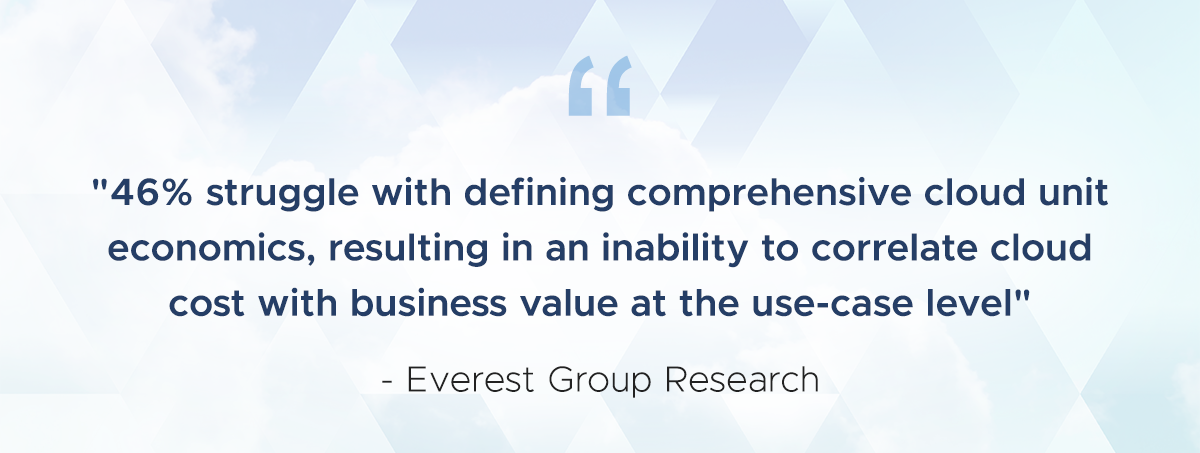 Cloud Unit Economics Quote by Everest Group 