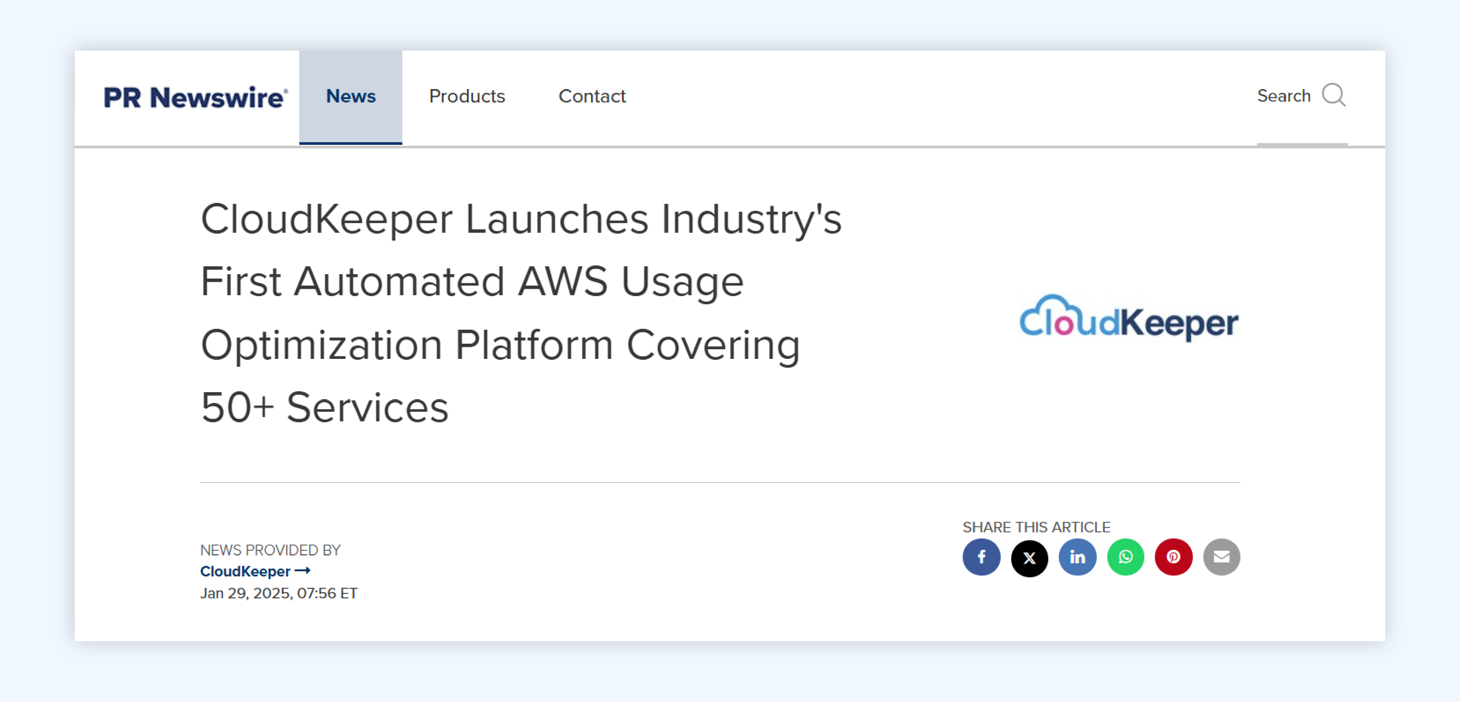 The Industry’s First Fully Automated AWS Usage Optimization Platform