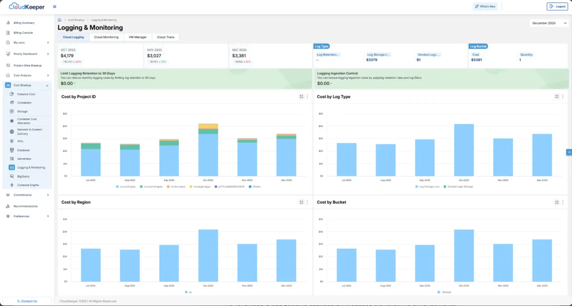 Revamp Of Cloud Logging (GCP)